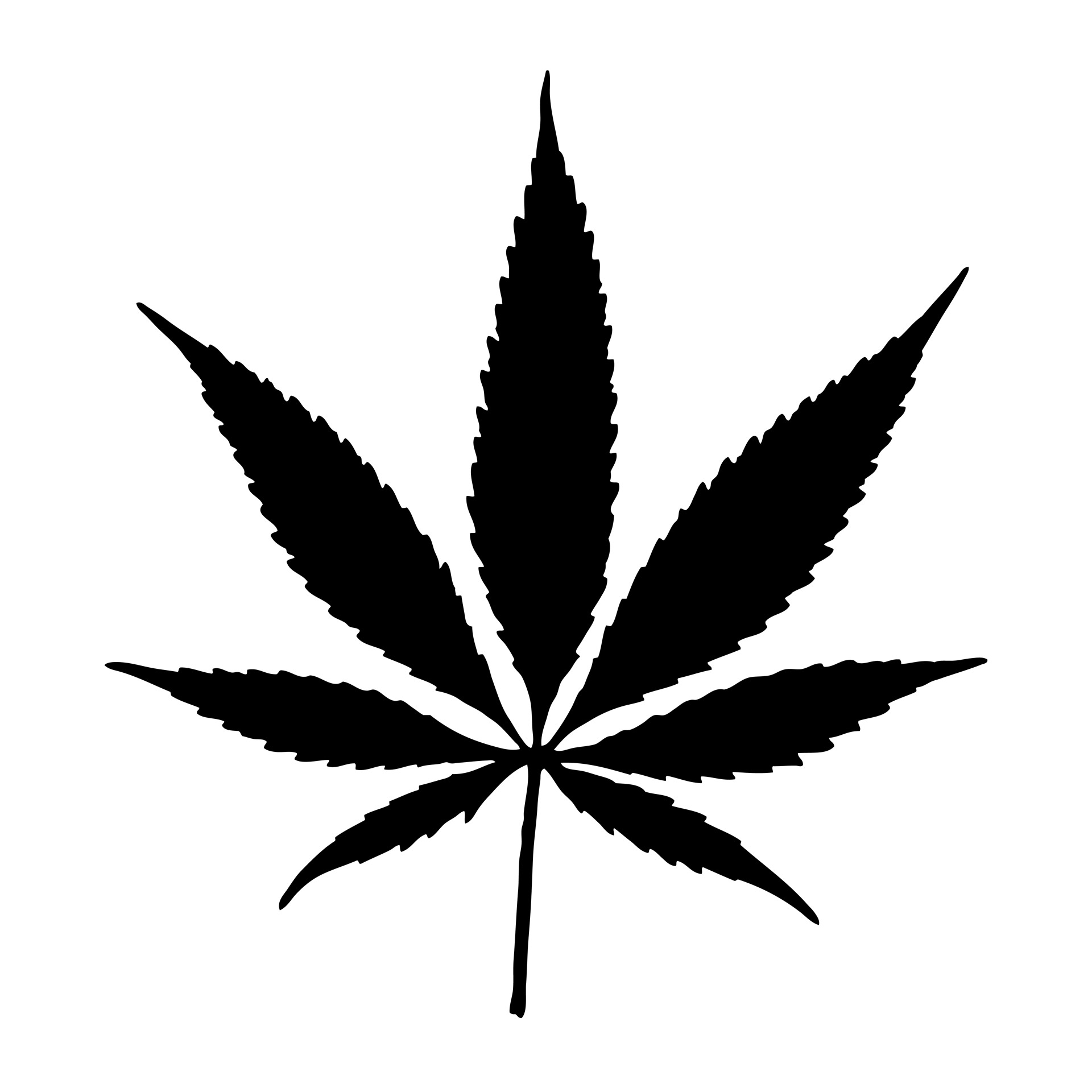 clipart cannabis leaf - photo #23