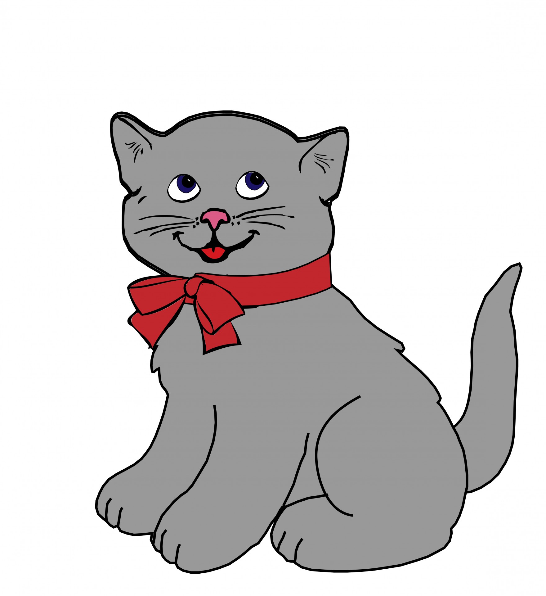 clipart image of a cat - photo #2