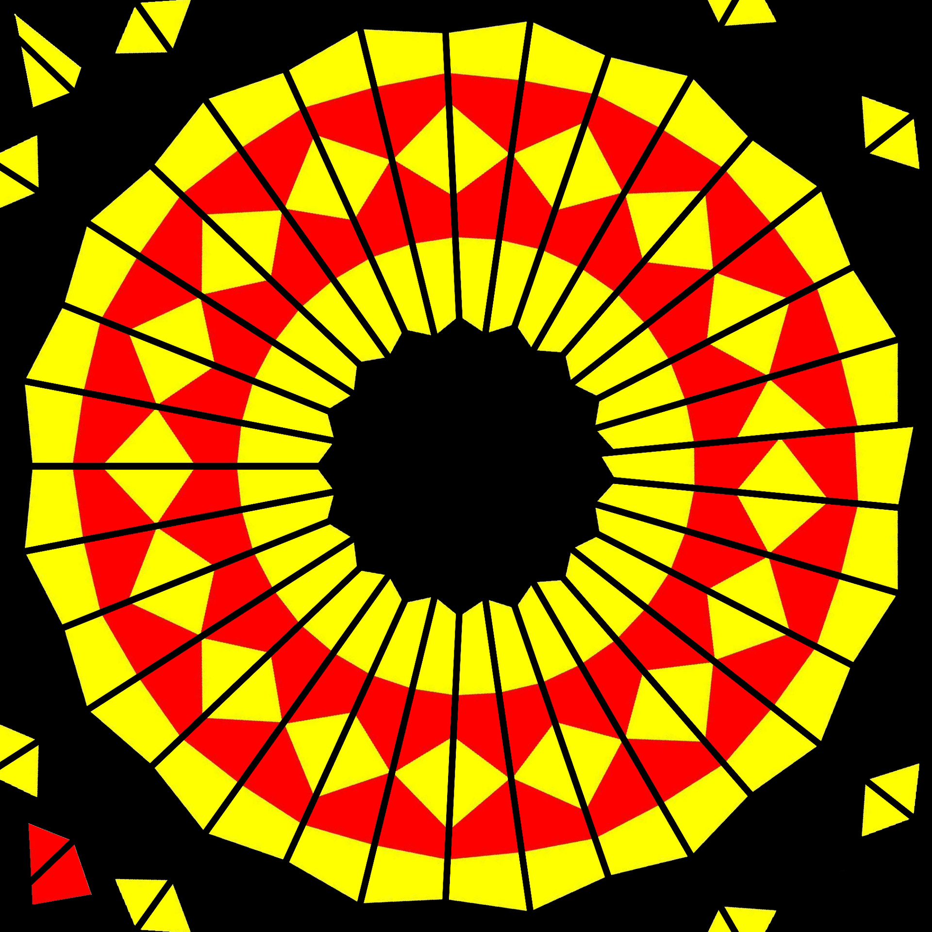 Polygons In Kaleidoscope