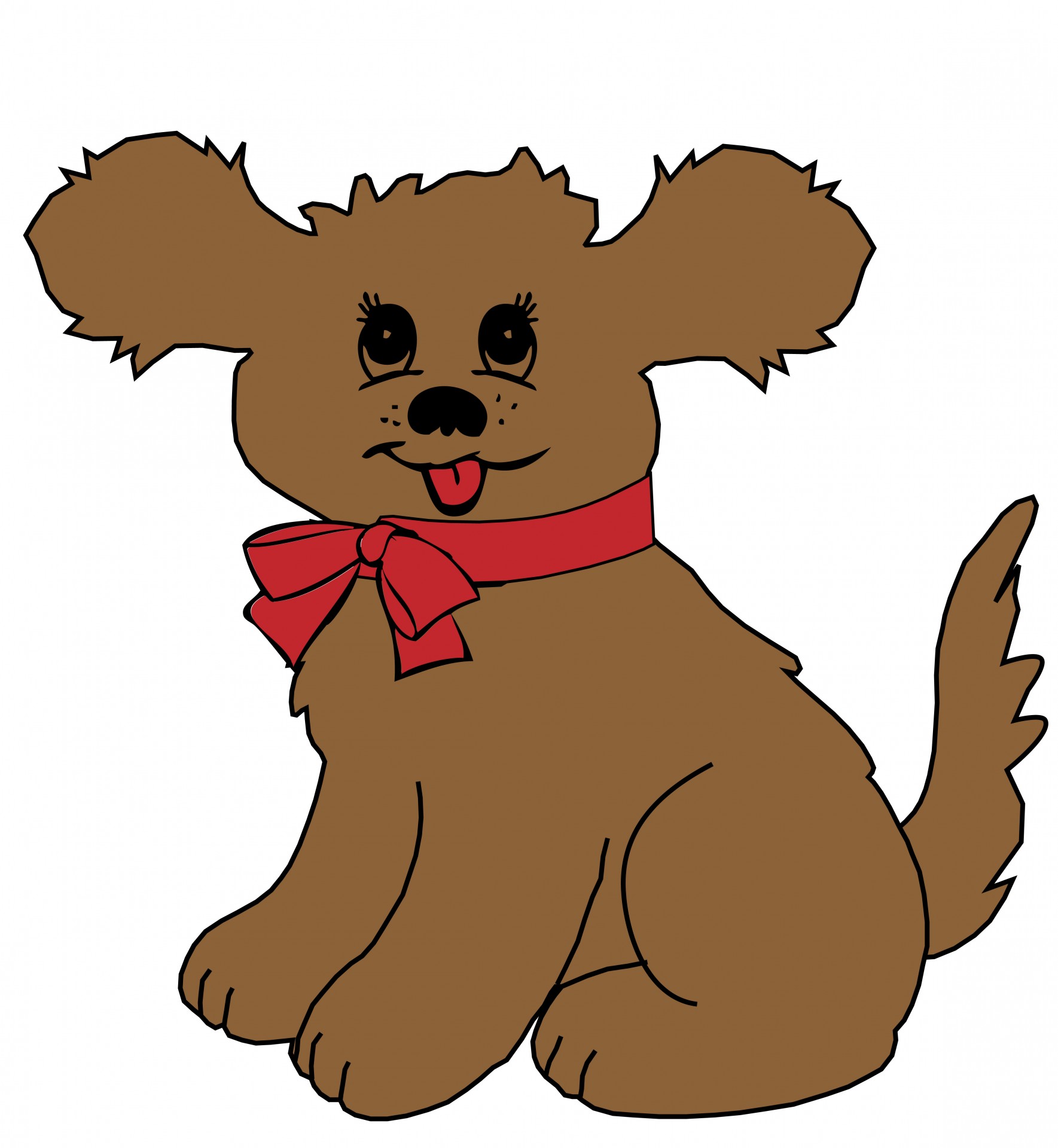 free cartoon dog clip art - photo #37