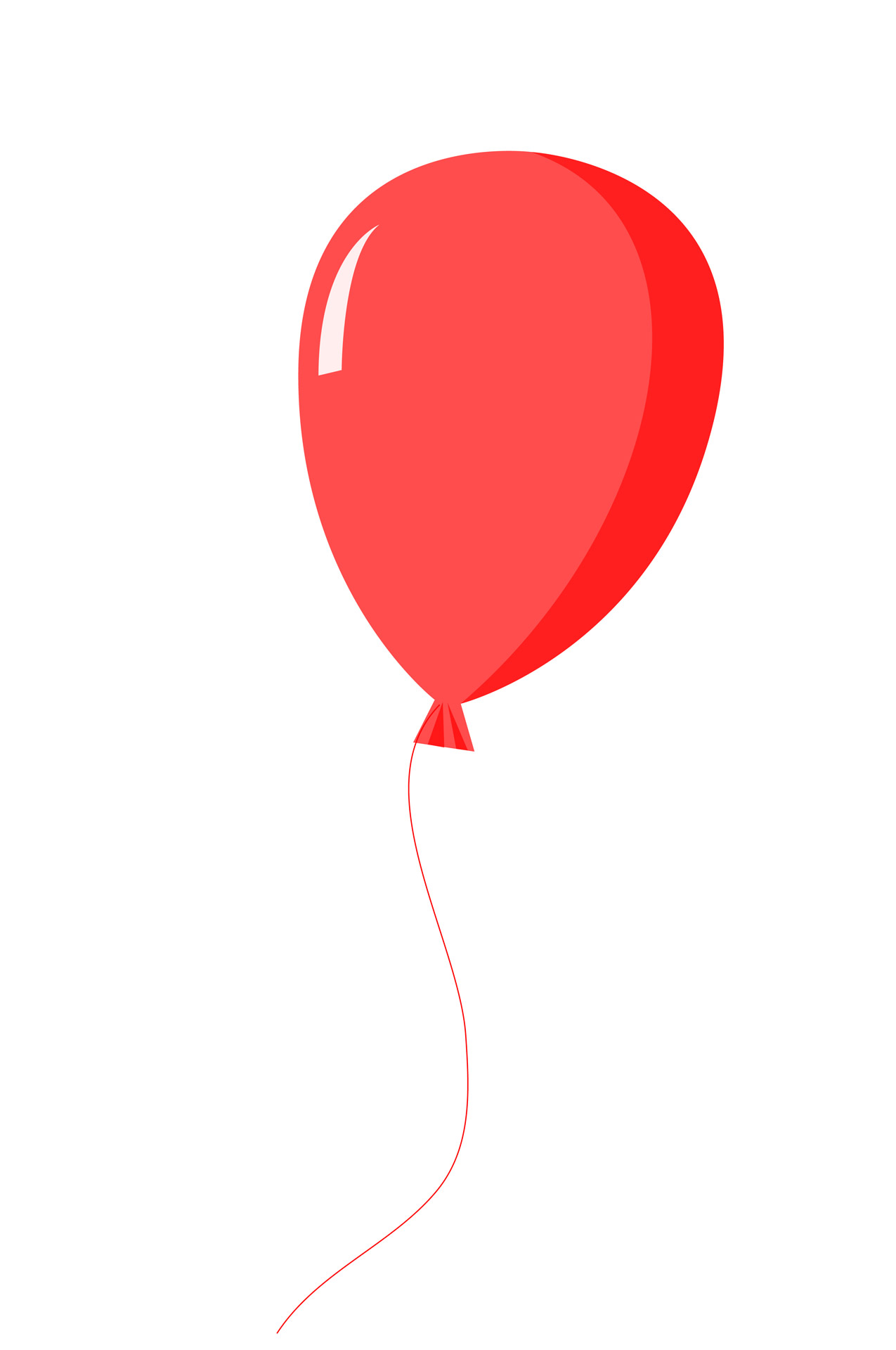 free clip art red balloon - photo #18