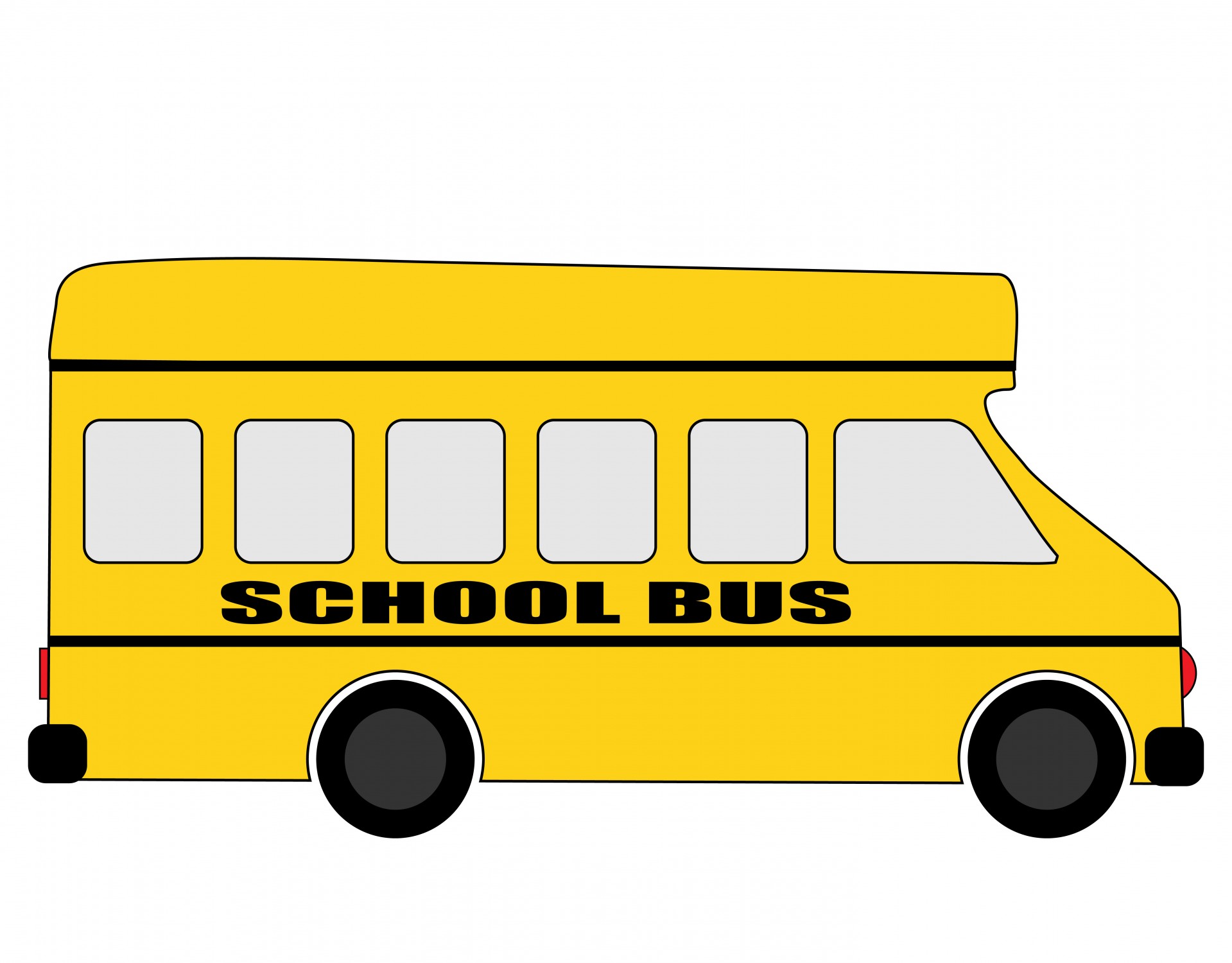 free clipart of school buses - photo #4