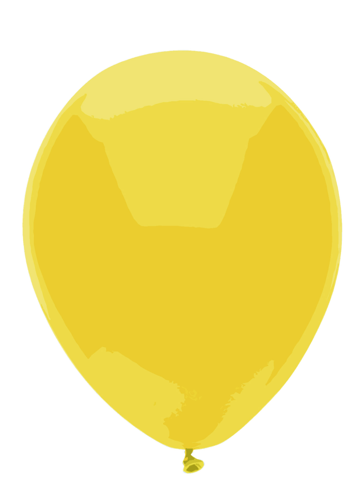clipart yellow balloons - photo #30