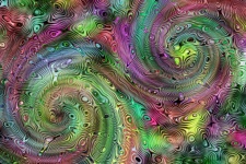 Abstract Swirl Art Background
