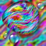 Bubbles Abstract Background Colorful