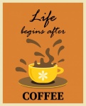 Coffee Retro Poster