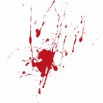 Blood Splatter Background Clipart