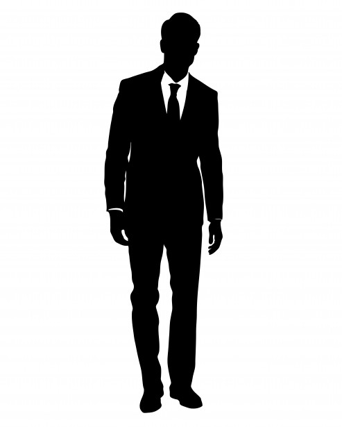 man in suit clipart - photo #7