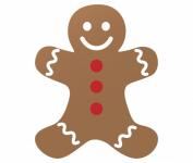 Gingerbread Man Clipart