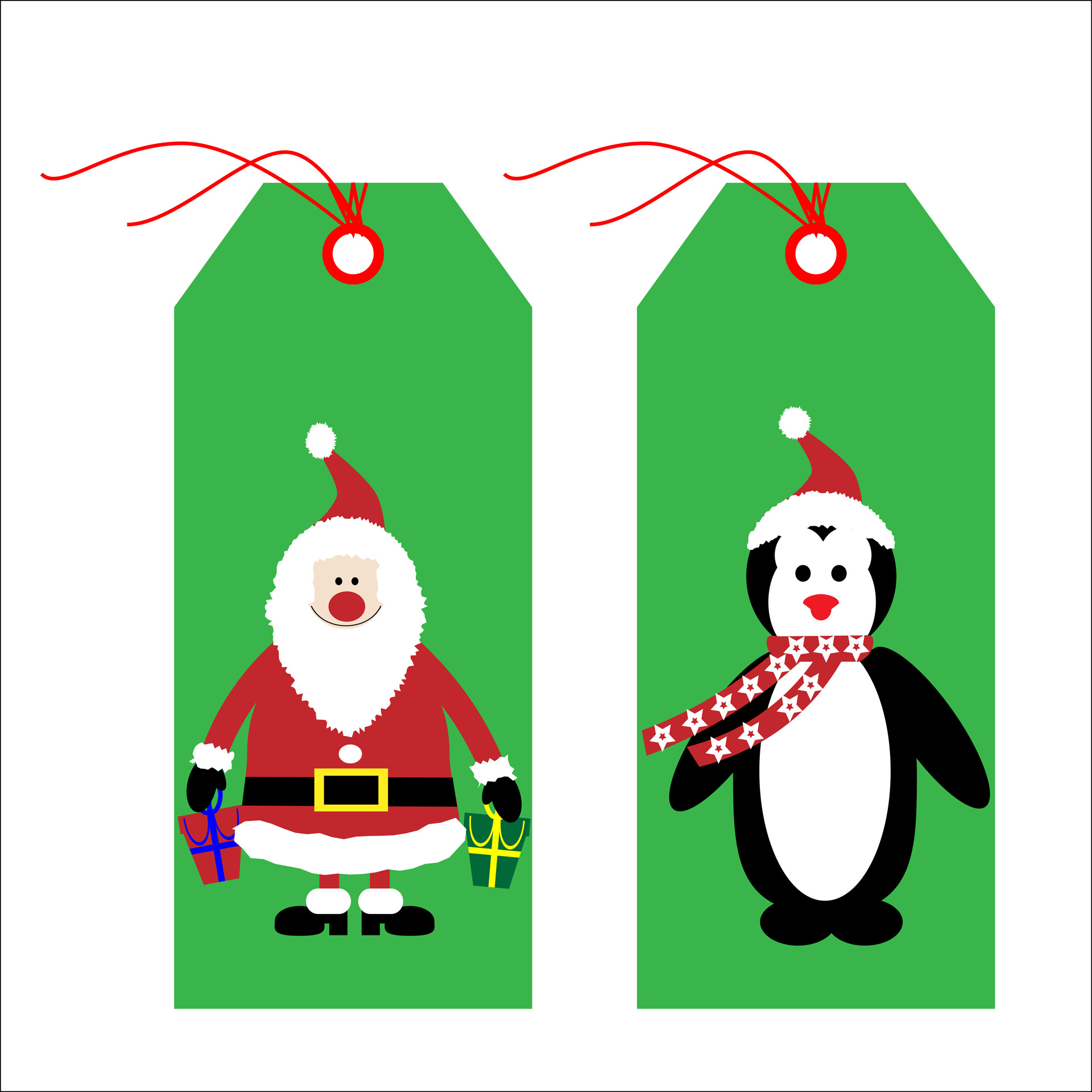 christmas gift tags clipart - photo #27