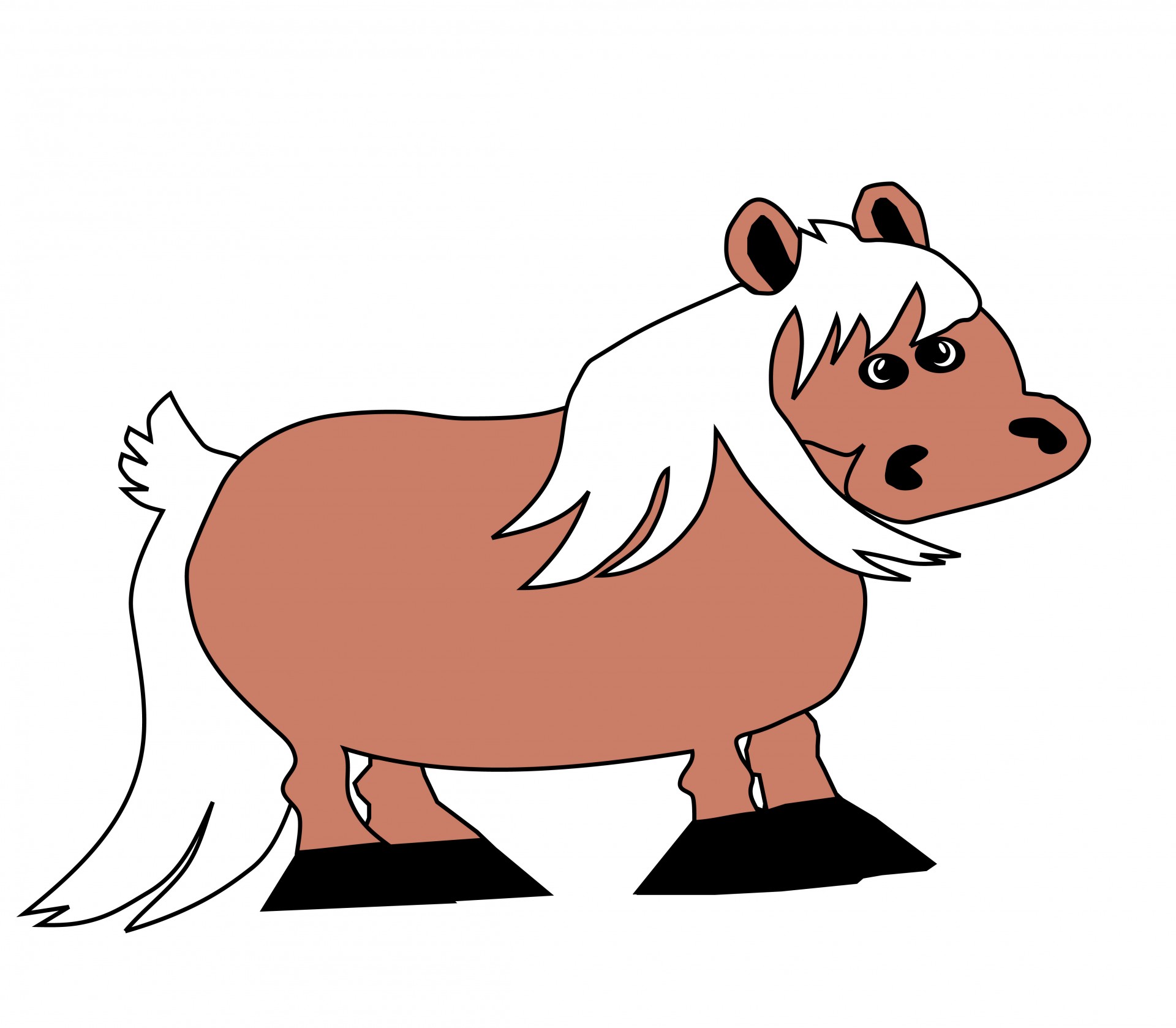 horse tail clipart - photo #48