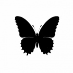 Butterfly Silhouette Design