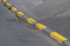 Dotted Yellow Line