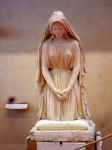 A Sculpture Of A Grieving Woman 08