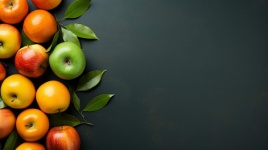 Apples And Oranges Flat Lay Art