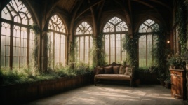 Magic Medieval Greenhouse