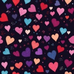 Many Hearts Pattern