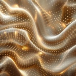 Abstract Flowing Light Background