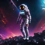Astronaut Space Travel Universe