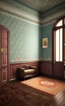 Dressing Room In Victorian House