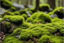 Green Moss Close-up