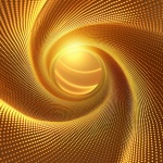 Spiral Of Light Background