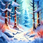 Winter Landscape A406