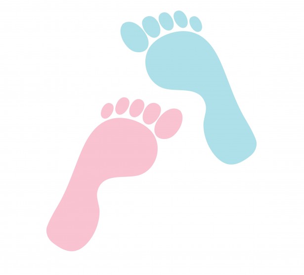 clip art free baby footprints - photo #7