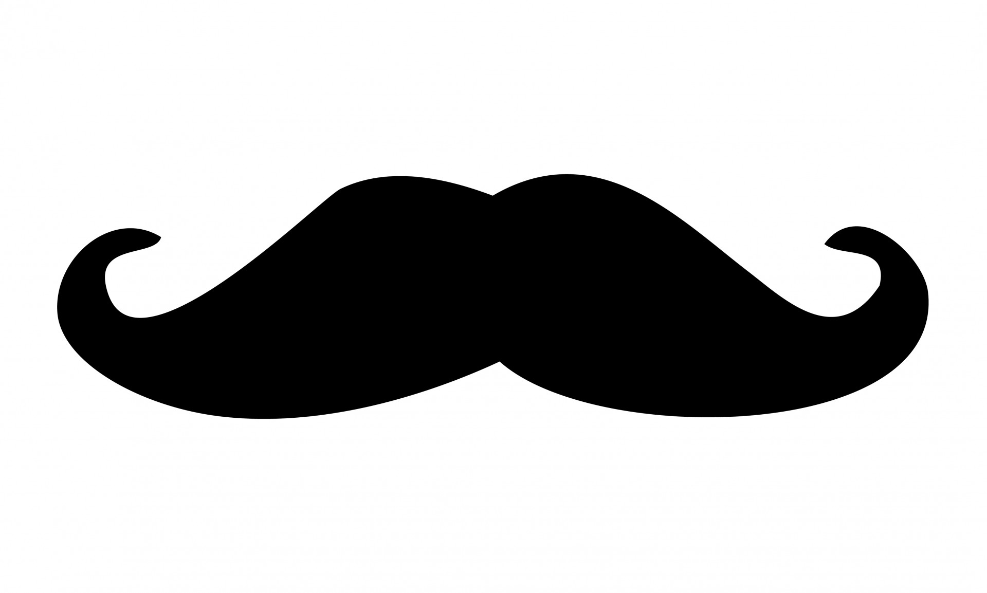 clipart of mustache - photo #19