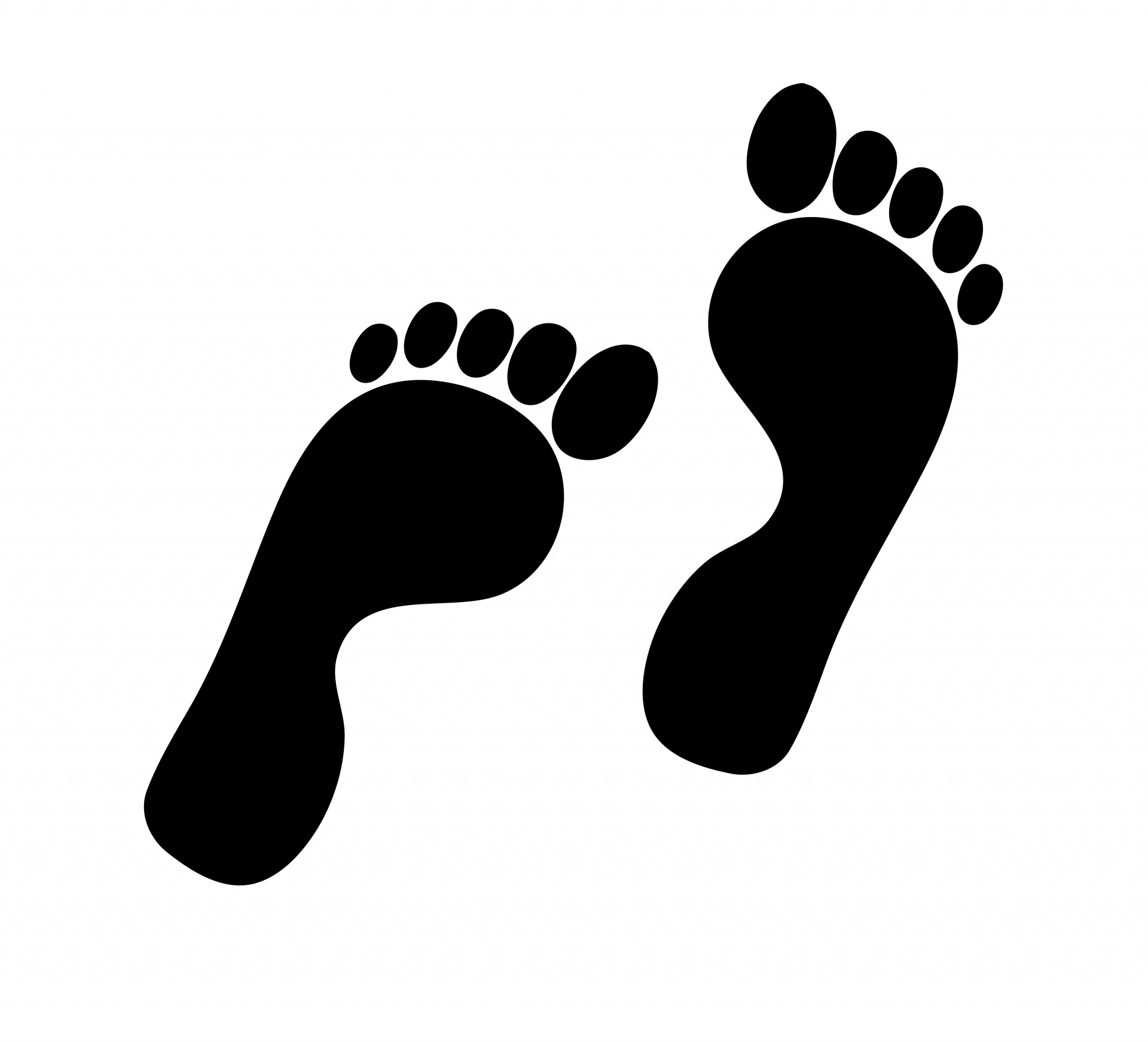 clipart human footprints - photo #47