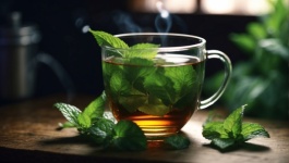 Cup Of Peppermint Tea