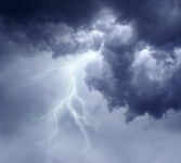 Thunderstorm Lightnings Sky Clouds