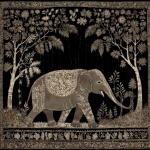 Elephant Tapestry Ethnic Art Print