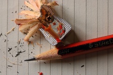 Pencil With Pencil Sharpener
