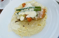 Salmon With Creamy Herb