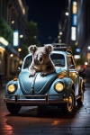 Urban Koala Bear Surreal Art