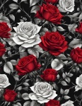 Roses Flowers Background