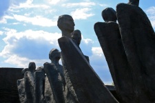 Sculptured Figures In Monument