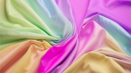 Silky Fabric Folds Background