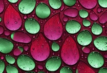 Drops Abstract Background