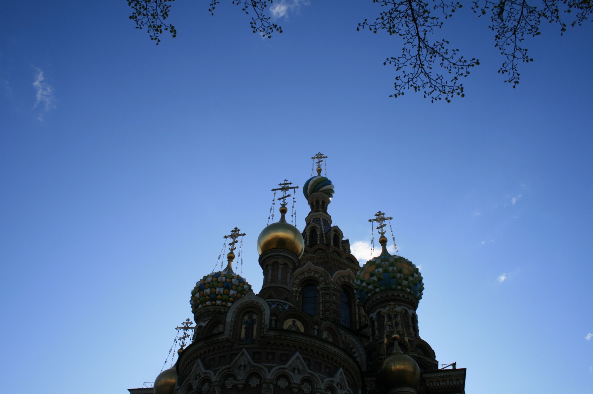 Cupolas And Domes Of Church