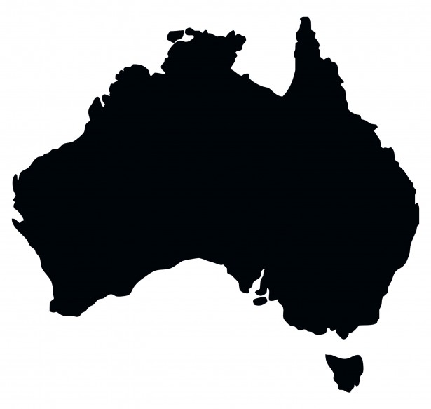 clipart map of australia - photo #26