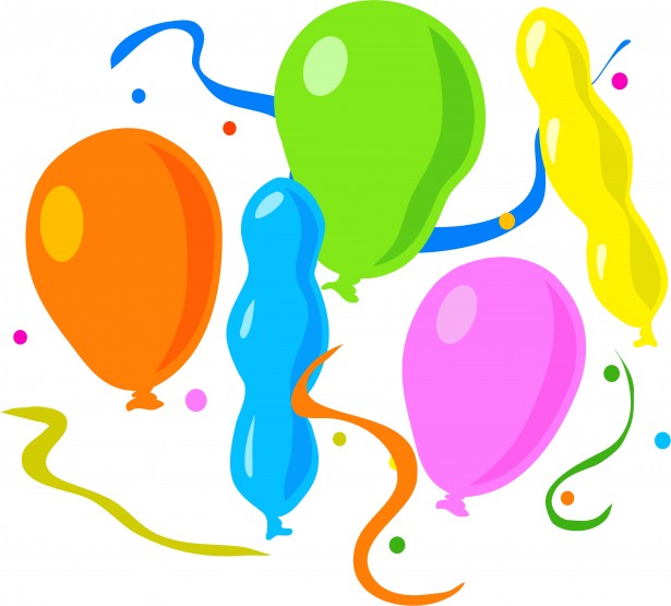 free clip art balloons celebration - photo #4