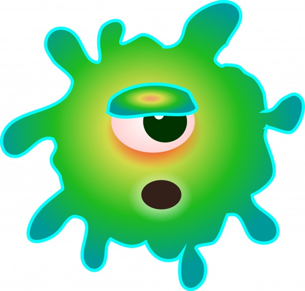 free animated bacteria clipart - photo #4