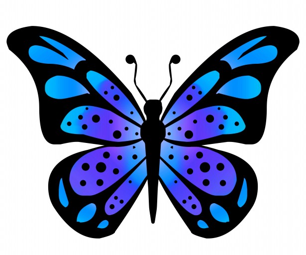 animated monarch butterfly clip art free - photo #18