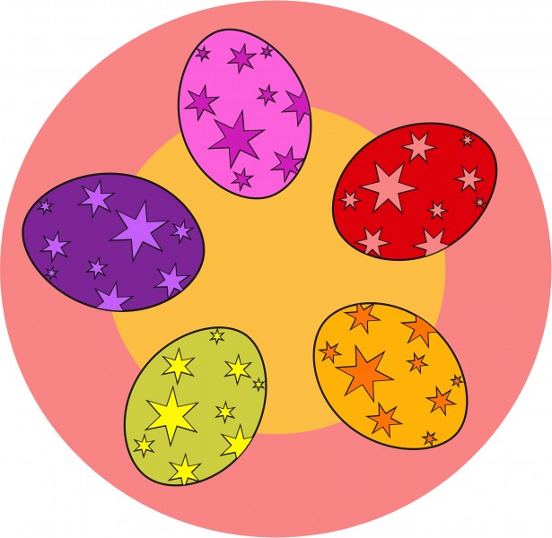 clipart of easter eggs - photo #40