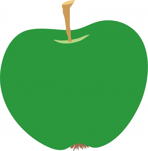 clipart of green apple - photo #19