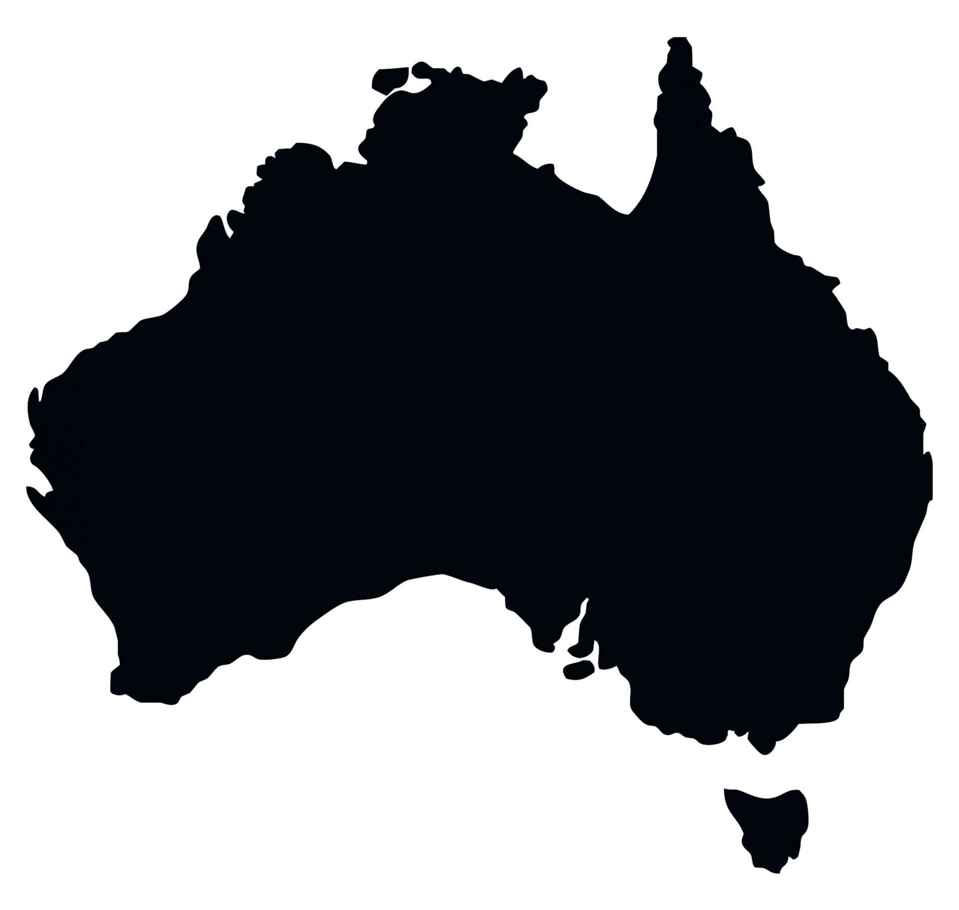 free clipart map of australia - photo #46