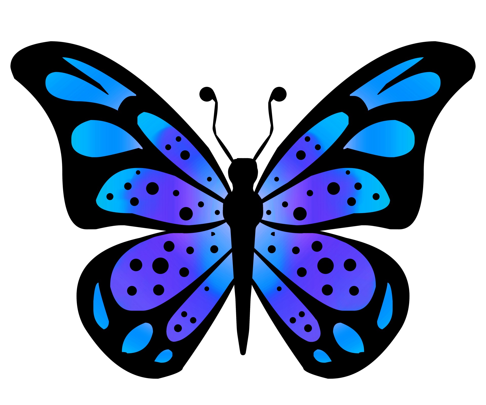 free clip art of butterfly - photo #10