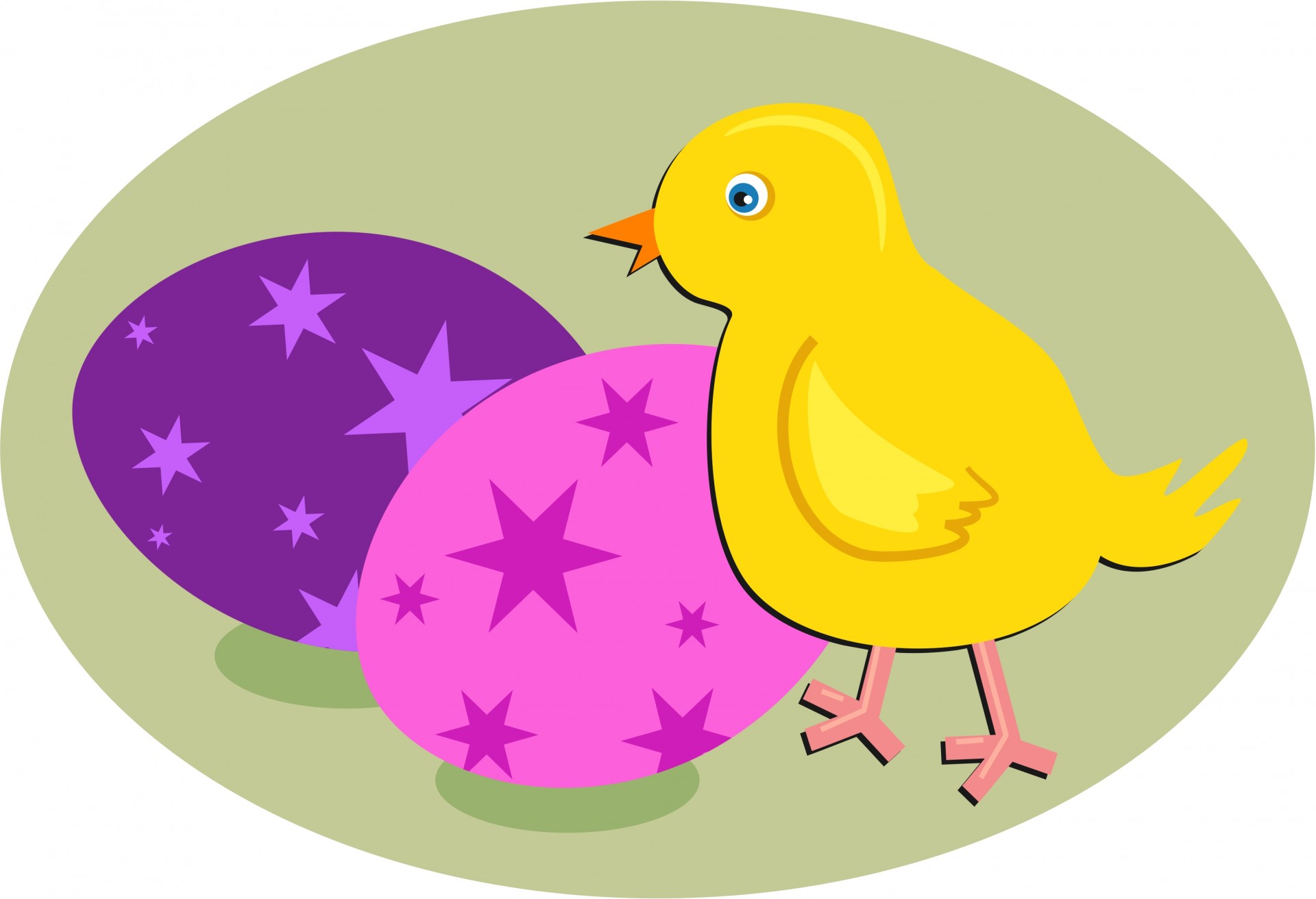 free clipart easter chicks - photo #34